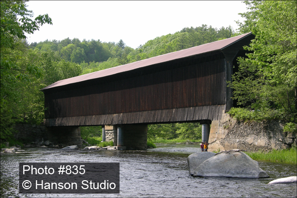 Newport, NH - Pier Bridge - Summer